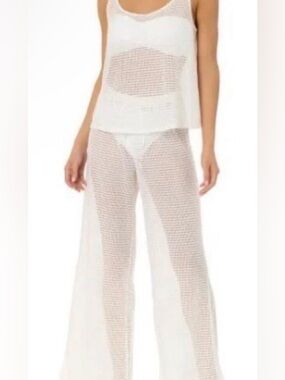 Hurley Swim 2-Piece Crochet Cover-Up Set